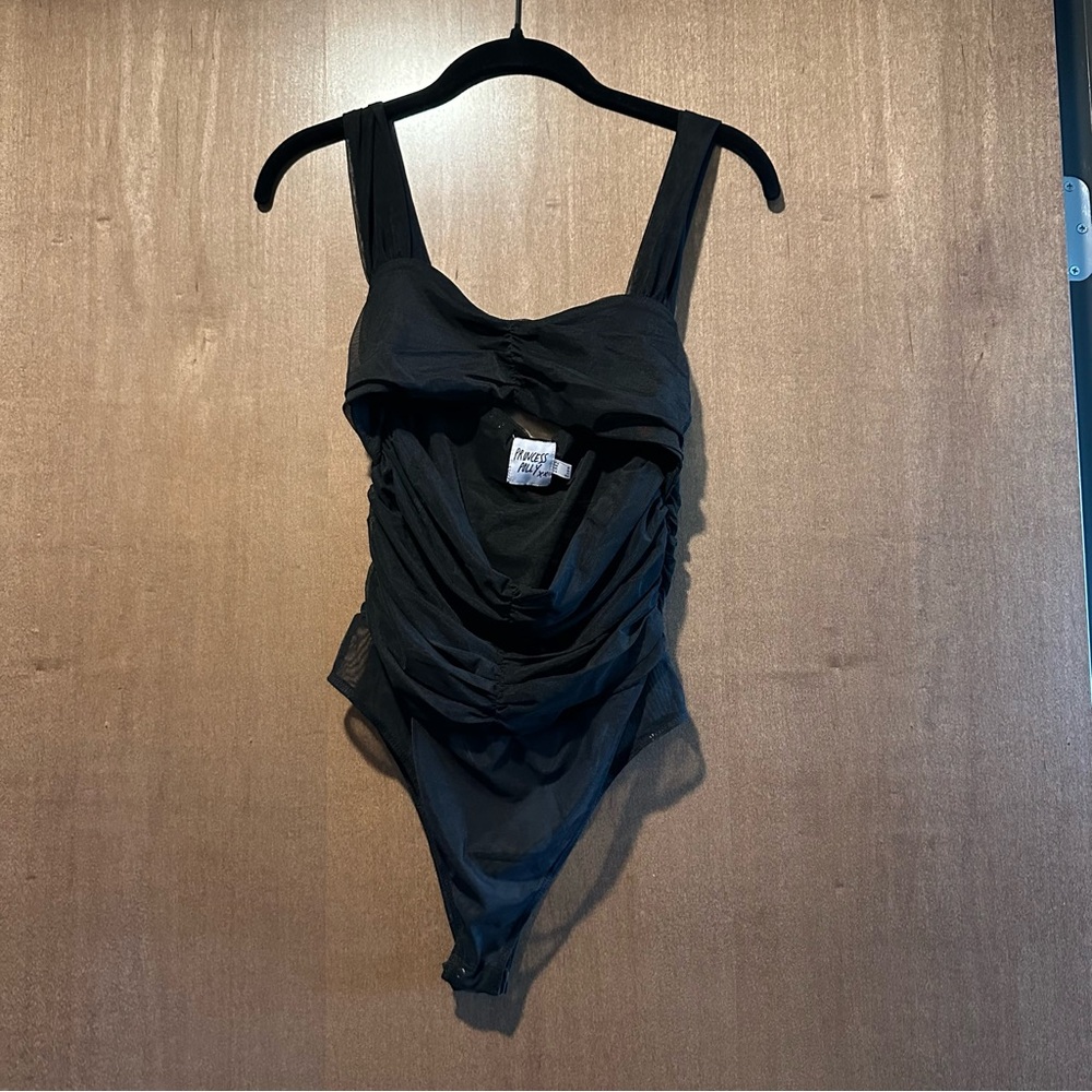 Black Princess Polly Bodysuit